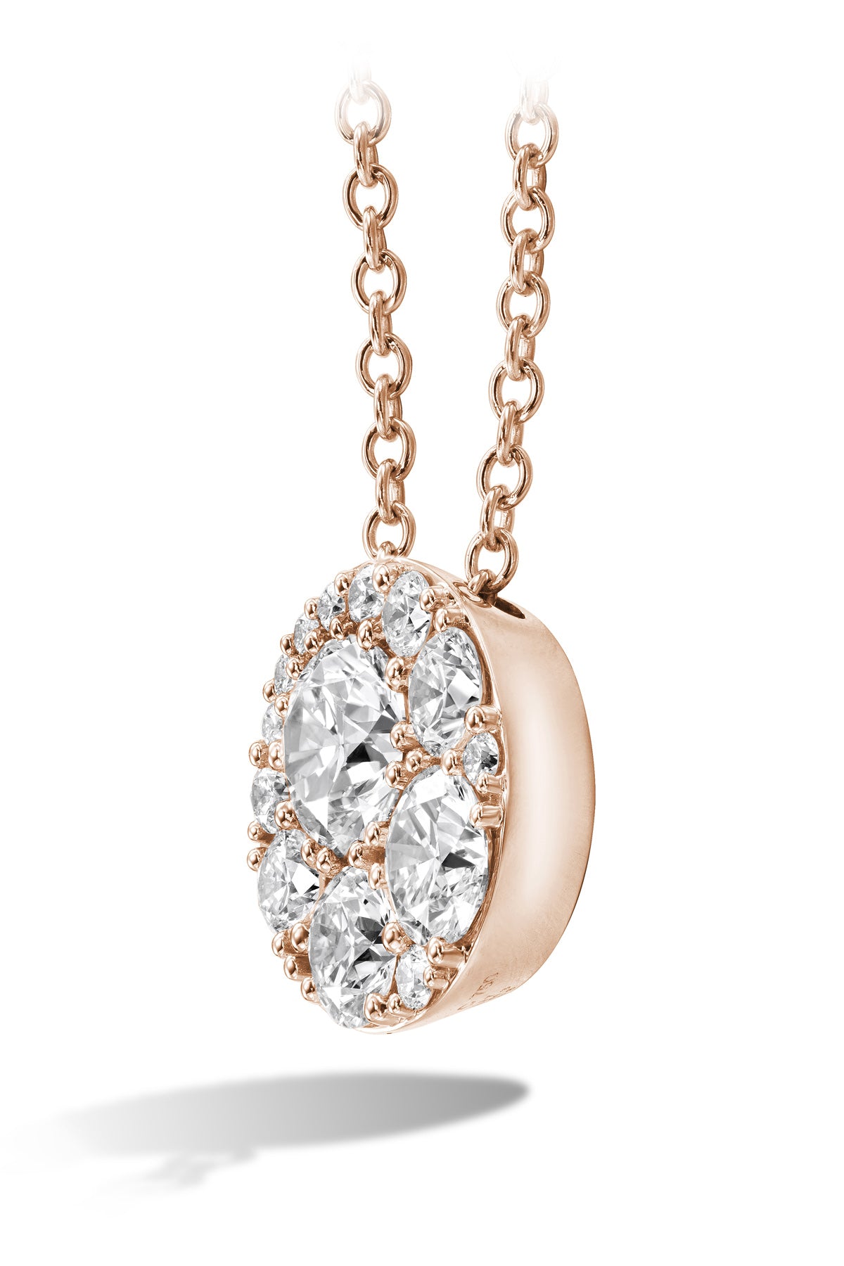 Tessa Diamond Circle Pendant From Hearts On Fire available at LeGassick Diamonds and Jewellery Gold Coast, Australia.