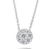 Tessa Diamond Circle Pendant From Hearts On Fire available at LeGassick Diamonds and Jewellery Gold Coast, Australia.