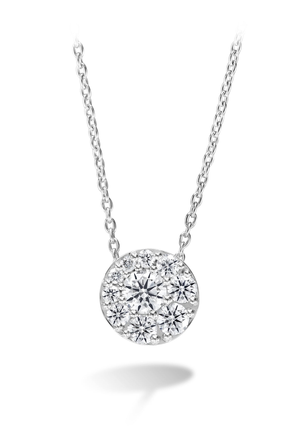Tessa Diamond Circle Pendant From Hearts On Fire available at LeGassick Diamonds and Jewellery Gold Coast, Australia.