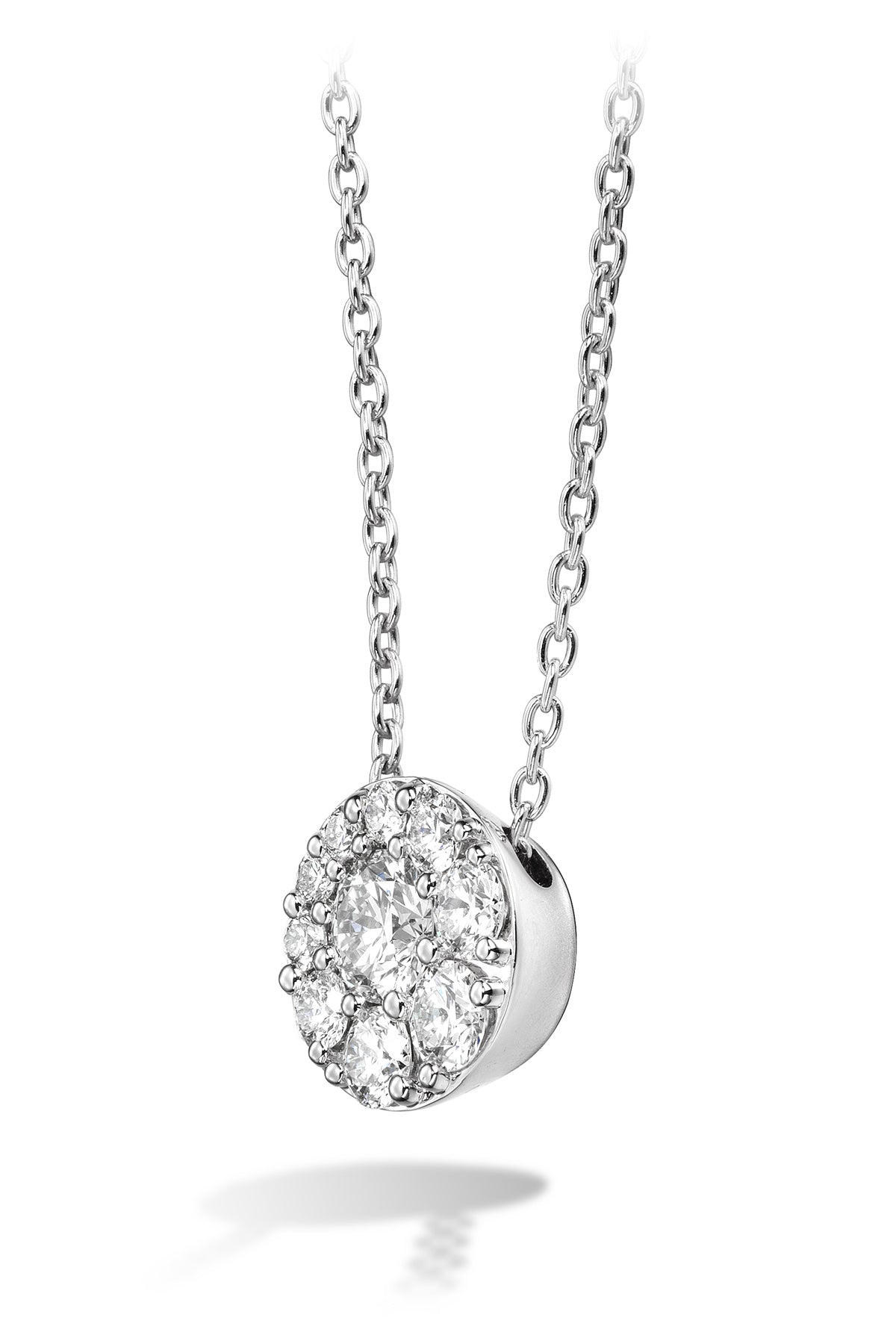 Tessa Diamond Circle Pendant From Hearts On Fire available at LeGassick Diamonds and Jewellery Gold Coast, Australia.