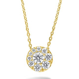Tessa Diamond Circle Pendant From Hearts On Fire available at LeGassick Diamonds and Jewellery Gold Coast, Australia.