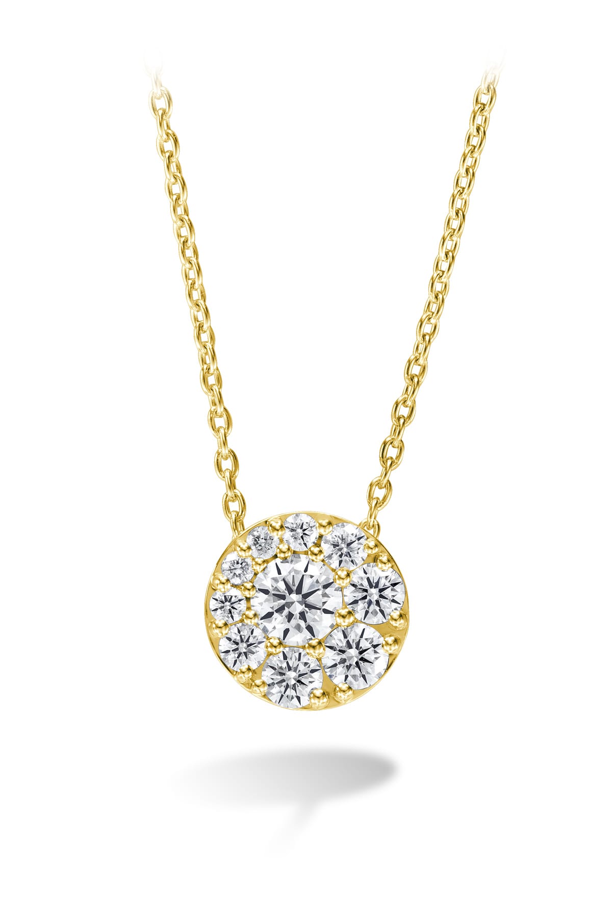 Tessa Diamond Circle Pendant From Hearts On Fire available at LeGassick Diamonds and Jewellery Gold Coast, Australia.