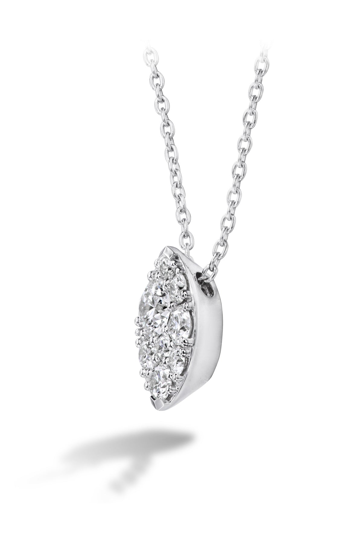 Tessa Diamond Navette Pendant From Hearts On Fire available at LeGassick Diamonds and Jewellery Gold Coast, Australia.