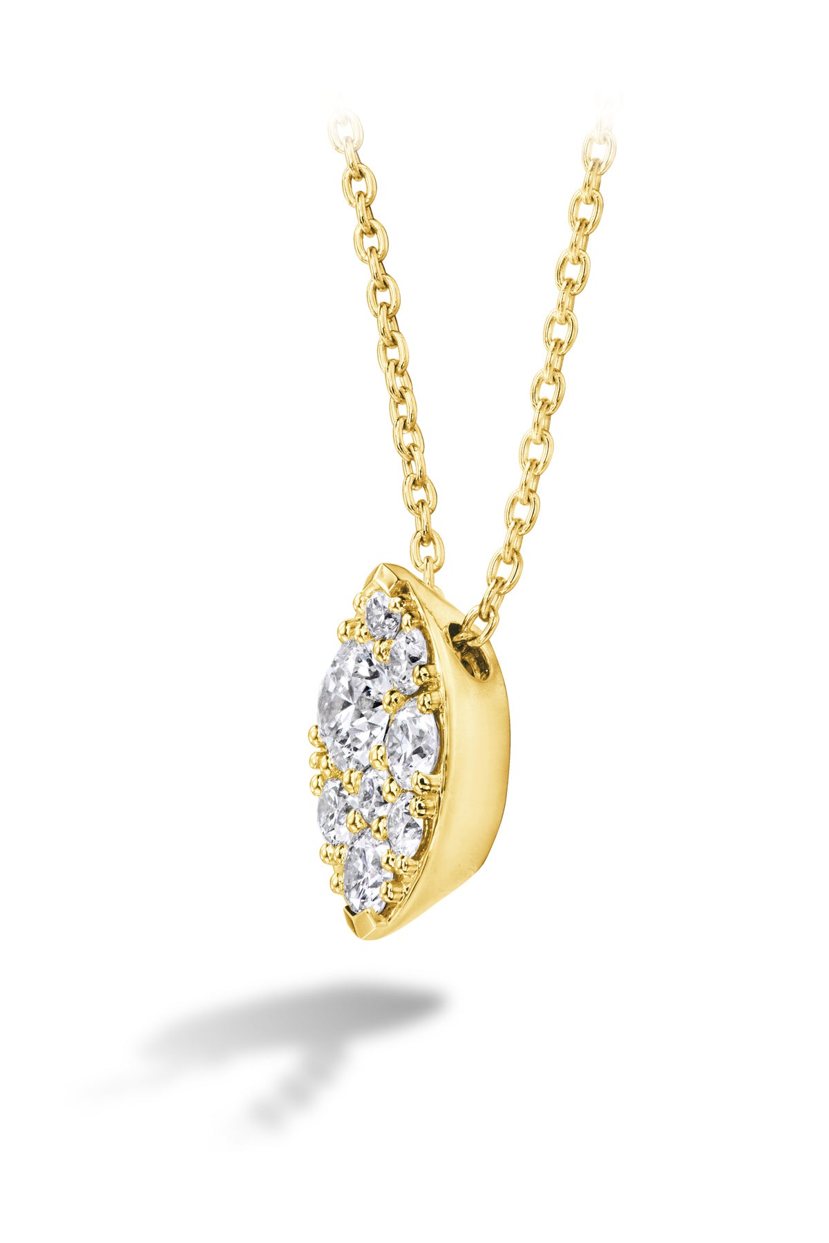 Tessa Diamond Navette Pendant From Hearts On Fire available at LeGassick Diamonds and Jewellery Gold Coast, Australia.