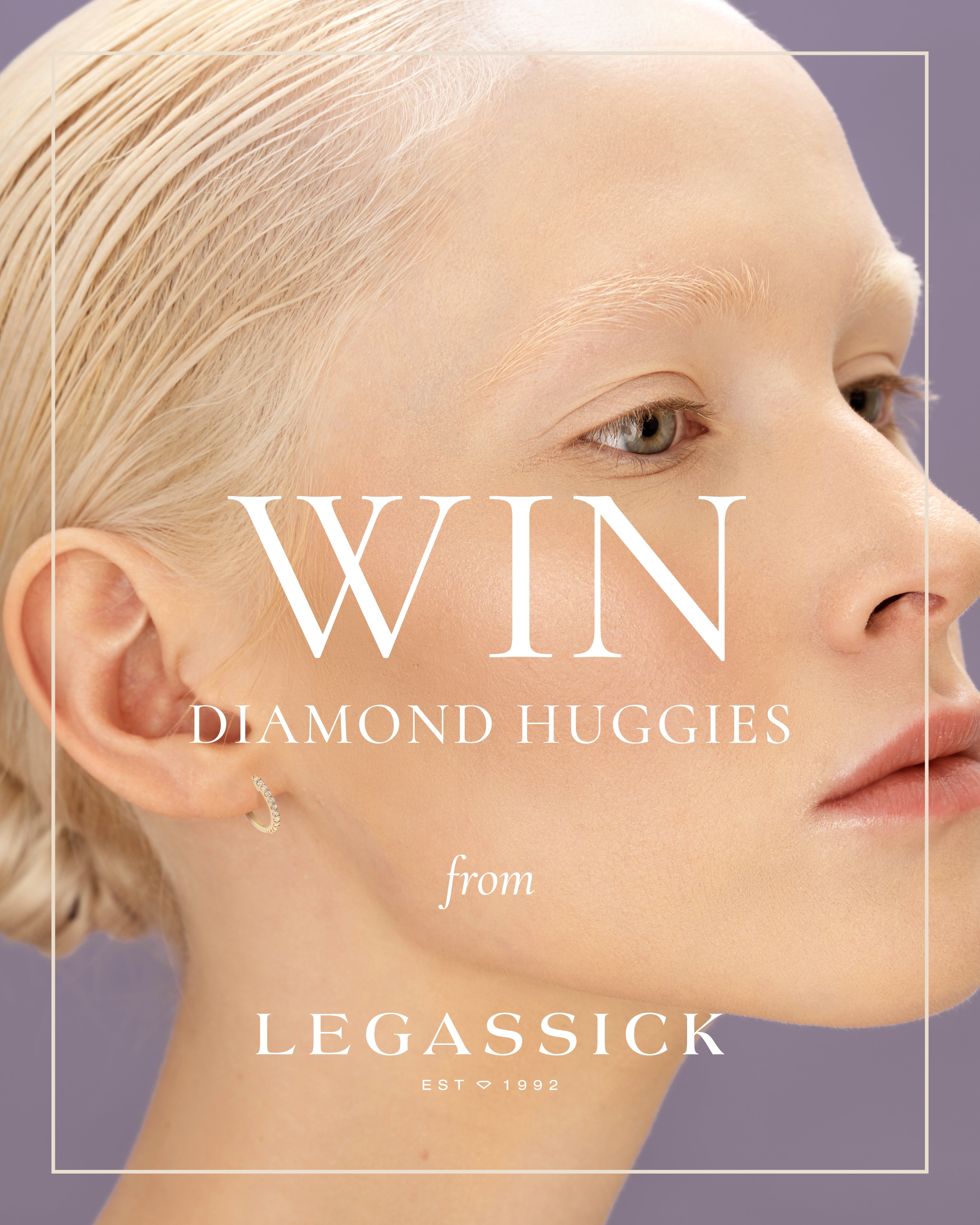 Valentine's Giveaway: Win Stunning Diamond Huggies!