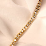 0.29 Carat Diamond Tennis Bracelet in 9ct Yellow Gold from LeGassick Jewellery Gold Coast, Australia.