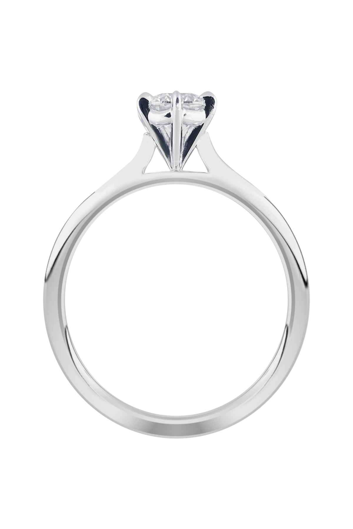 0.50 Carat Diamond Set Engagement Ring in 18k White Gold from LeGassick Jewellery Gold Coast, Australia.