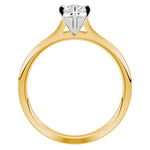 0.50 Carat Diamond Set Engagement Ring in 18k Yellow & White Gold from LeGassick Jewellery Gold Coast, Australia.