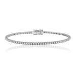 0.50 Carat Diamond Tennis Bracelet in 9ct White Gold from LeGassick Jewellery.