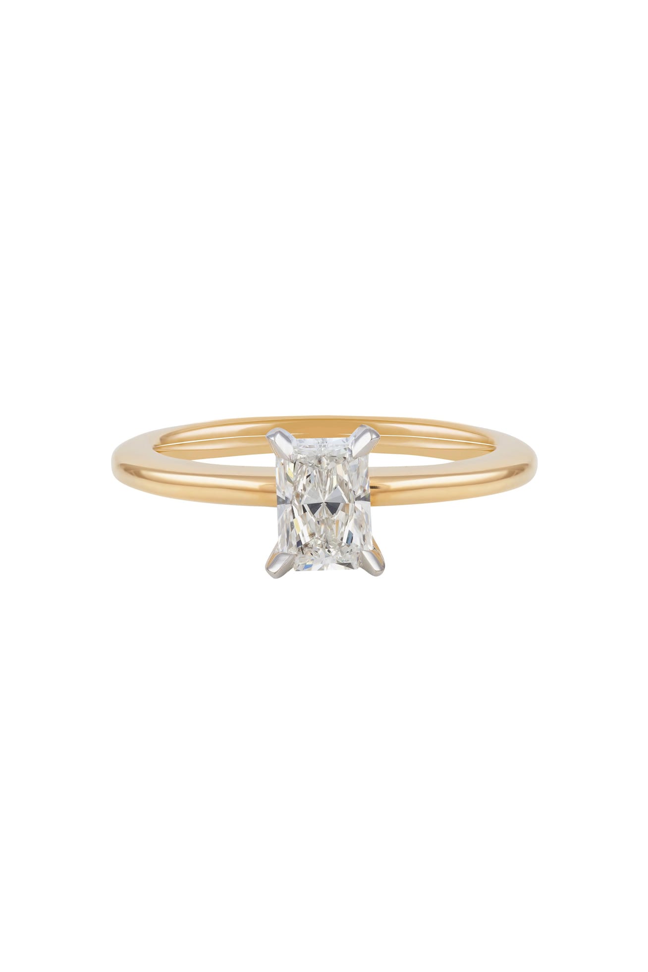 0.80ct Radiant Cut Engagement Ring set with a Argyle Pink Diamond available at LeGassick Diamonds and Jewellery Gold Coast, Australia.