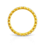 Hearts On Fire Signature Eternity Band in 18ct Yellow Gold