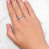Modern Diamond Set Ring In Yellow and White Gold available from LeGassick Fine Jewellery, Gold Coast, Australia.