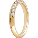 Timeless Diamond Bevel 18 Carat Gold Ring available from LeGassick Fine Jewellery.