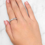 11 Oval Diamond Wedding Ring Set In Yellow & White 18ct Gold available from LeGassick Fine Jewellery, Gold Coast, Australia.