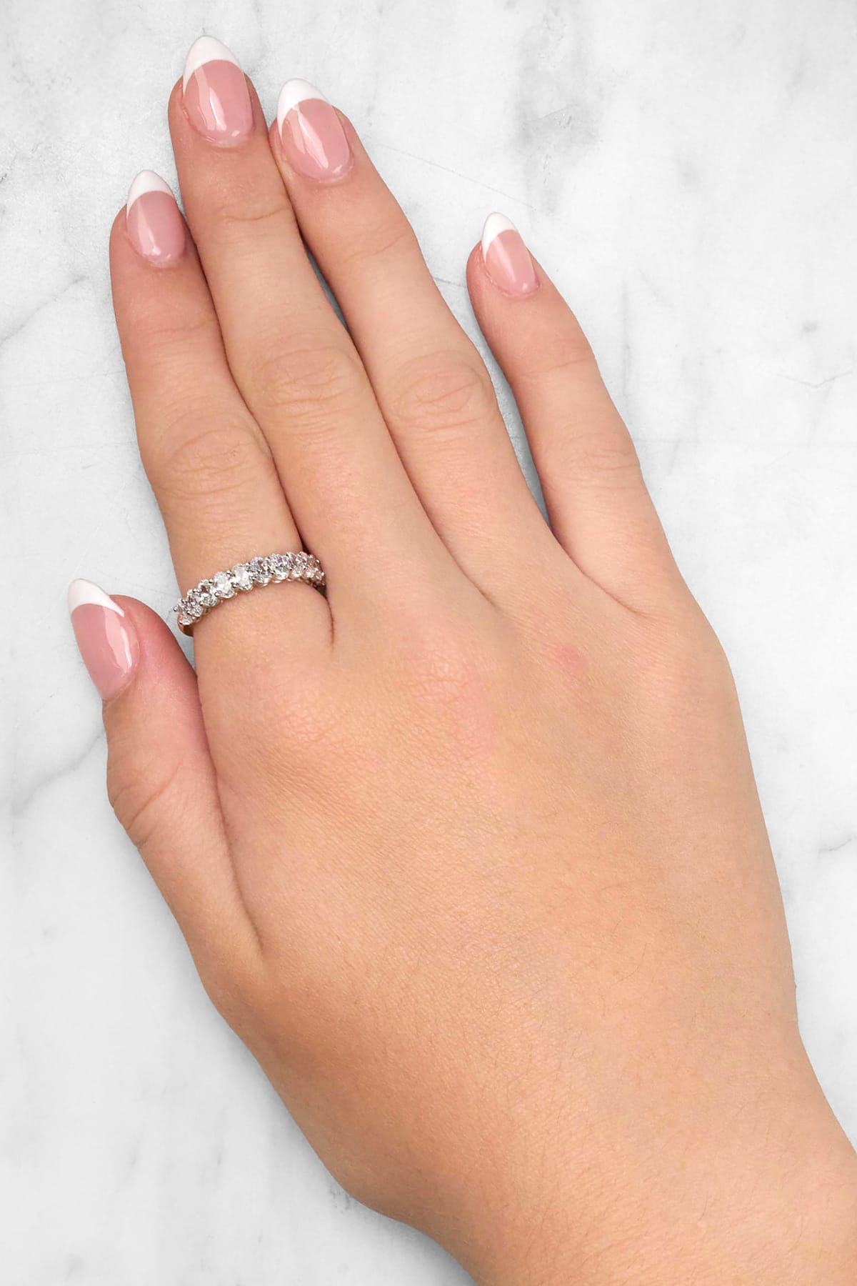 11 Oval Diamond Wedding Ring Set In Yellow & White 18ct Gold available from LeGassick Fine Jewellery, Gold Coast, Australia.