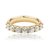 Seven-Stone Diamond Ring In 18ct Yellow Gold available from LeGassick Fine Jewellery, Gold Coast, Australia.