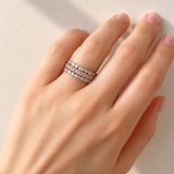 Argyle Pink Diamond Dress Ring set in 18ct White & Rose Gold