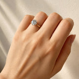 2 Carat Diamond Solitaire Ring in 18ct Yellow & White Gold