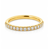 0.30ct Claw Set Diamond Band in 18ct Yellow Gold