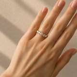 Five Stone Diamond Ring in 18ct Yellow Gold