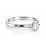 LeGassick Certified GIA Diamond Solitaire Engagement Ring in 18ct White Gold