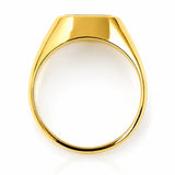 Red Jasper Men’s Ring set in Yellow Gold
