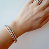 Yellow Gold Italian Pave Three-Row Diamond Wrap Ring