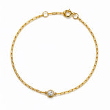 Diamond Set Bracelet in 18ct Yellow Gold