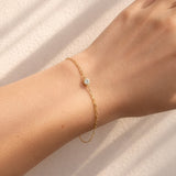 Diamond Set Bracelet in 18ct Yellow Gold