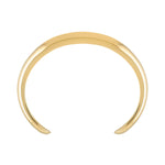 9ct Yellow Gold Cuff Style Bangle