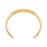 9ct Yellow Gold Cuff Style Bangle