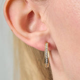 LeGassick Diamond Huggie Earrings