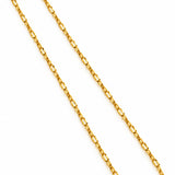 Italian Yellow Gold Super Star Link Chain