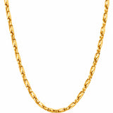 Italian Yellow Gold Super Star Link Chain
