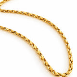 Italian Yellow Gold Super Star Link Chain