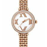 Adina Ladies Oceaneer Rose Gold-Tone Swarovski Crystal Watch