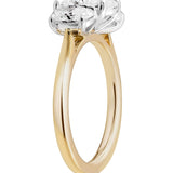 Rihanna.... 3.5 Carat Oval Lab Grown Diamond Trilogy Ring from The Madison Collection.