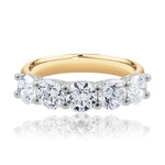 Sienna… 2.50 Carat Lab-Grown Diamond Set Ring In Two-Tone 18ct Gold from The Madison Collection.