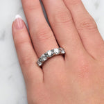 Felicity… 18ct Two-Tone 1.50 Carat Lab-Grown Diamond Set Ring from The Madison Collection.