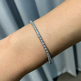 1 Carat Diamond Tennis Bracelet In White Gold from LeGassick Jewellery, Pacific Fair and Runaway Bay.