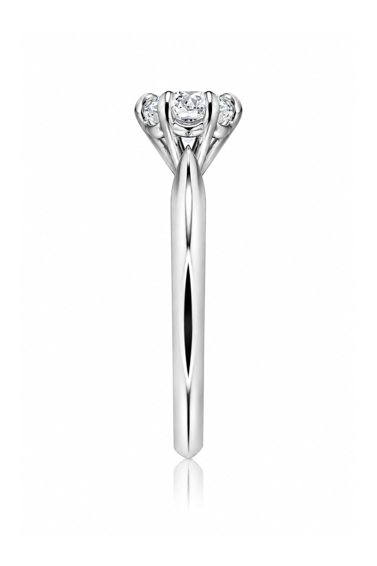 1.00 Carat Round Brilliant Cut Solitaire Diamond Engagement Ring in 18k Gold from LeGassick Jewellery Gold Coast Australia.