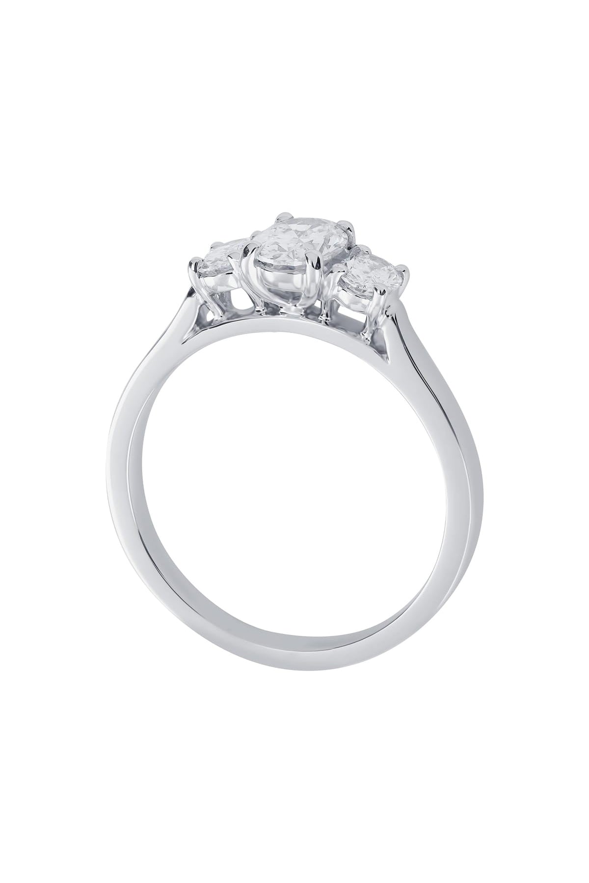 1.00ct Oval Diamond Ring set in 18ct White Gold available at LeGassick Diamonds and Jewellery Gold Coast, Australia.