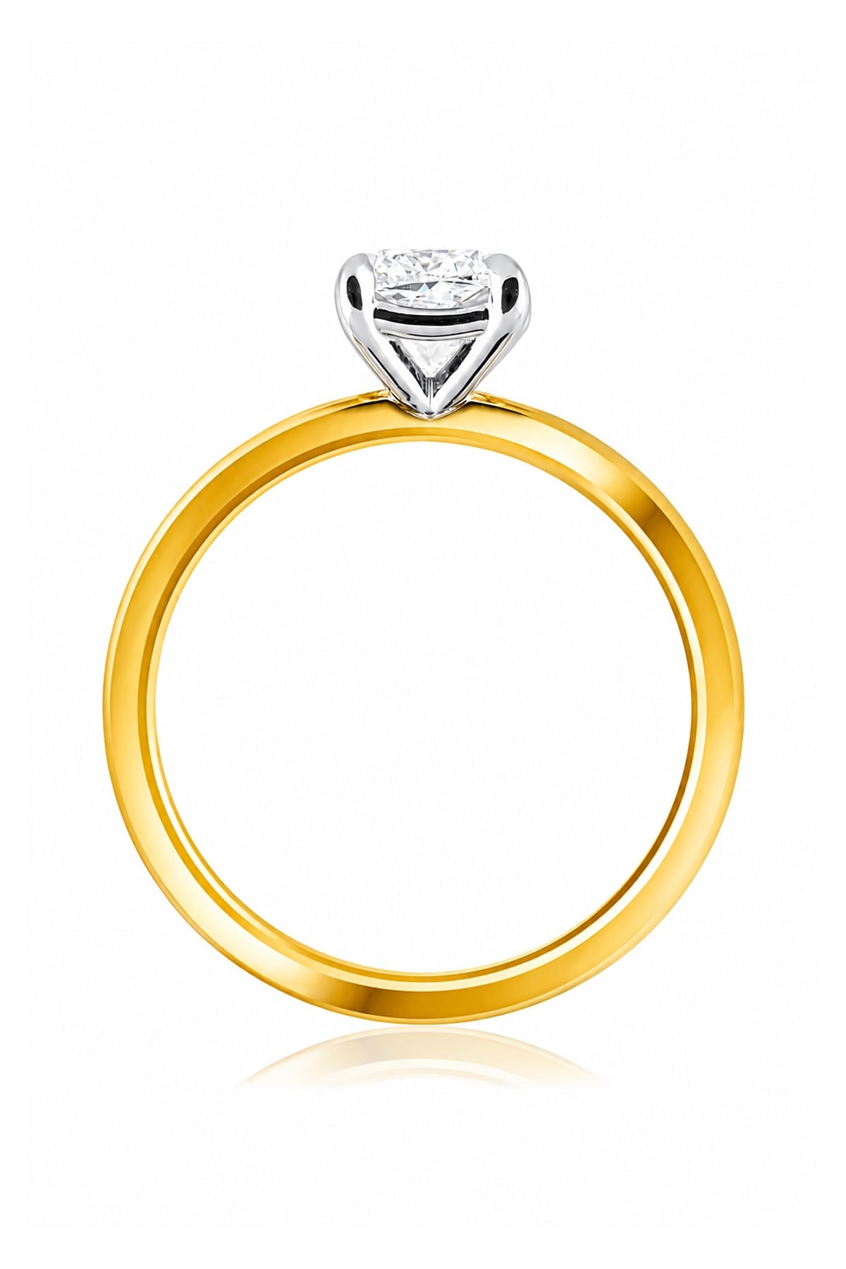 1 Carat Cushion Cut Diamond Solitaire Engagement Ring in 18k Gold from LeGassick Jewellery Gold Coast, Australia.