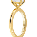 1.30 Carat Radiant Cut Diamond Set Solitaire Ring in 18k Yellow Gold from LeGassick Jewellery Gold Coast, Australia.