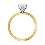 The Jacqueline Ring… 1.5 Carat Oval 4 Claw Solitaire Lab Created Diamond Ring. Part of The Madison Collection and exclusive to LeGassick.
