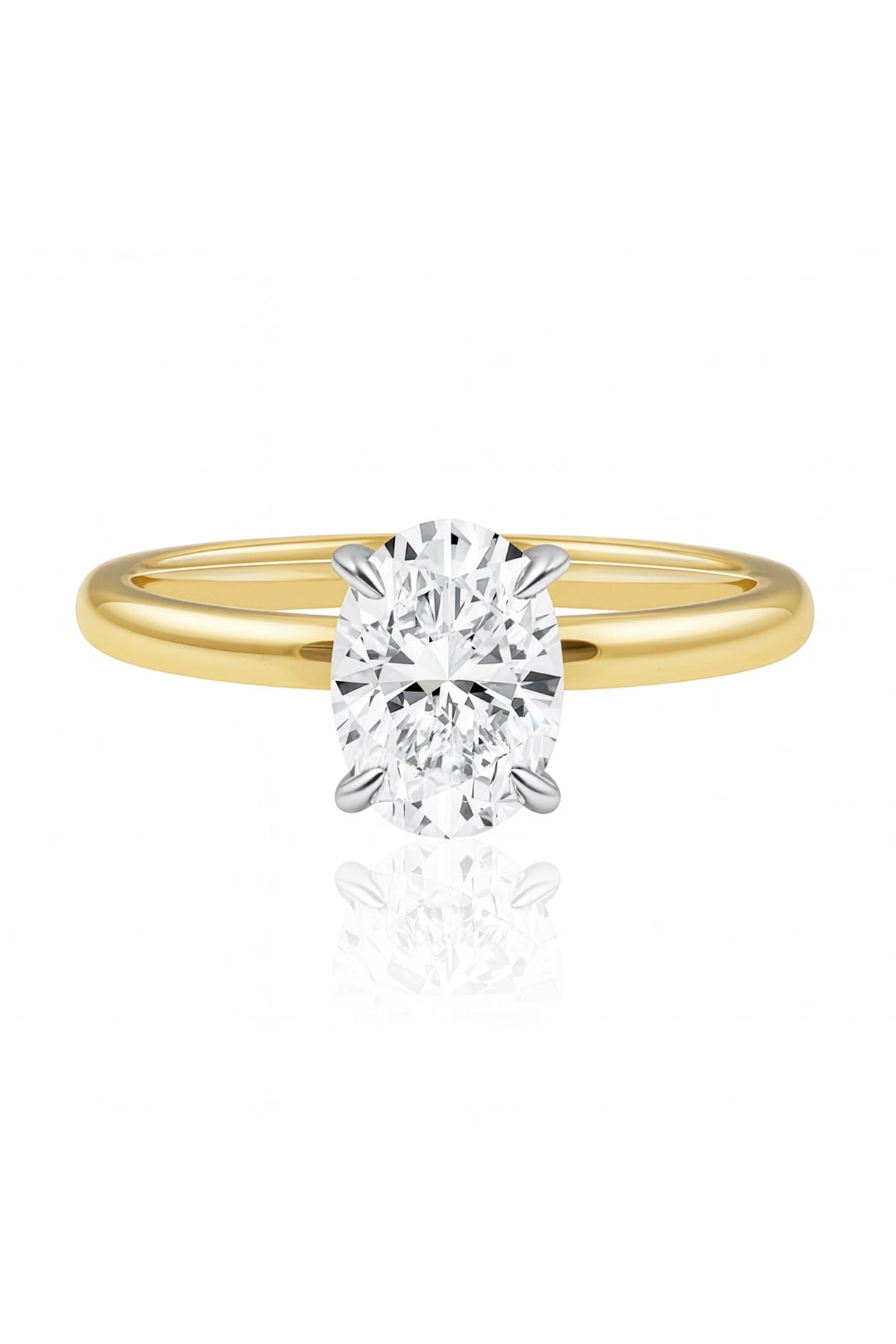 The Jacqueline Ring… 1.5 Carat Oval 4 Claw Solitaire Lab Created Diamond Ring. Part of The Madison Collection and exclusive to LeGassick Jewellery.