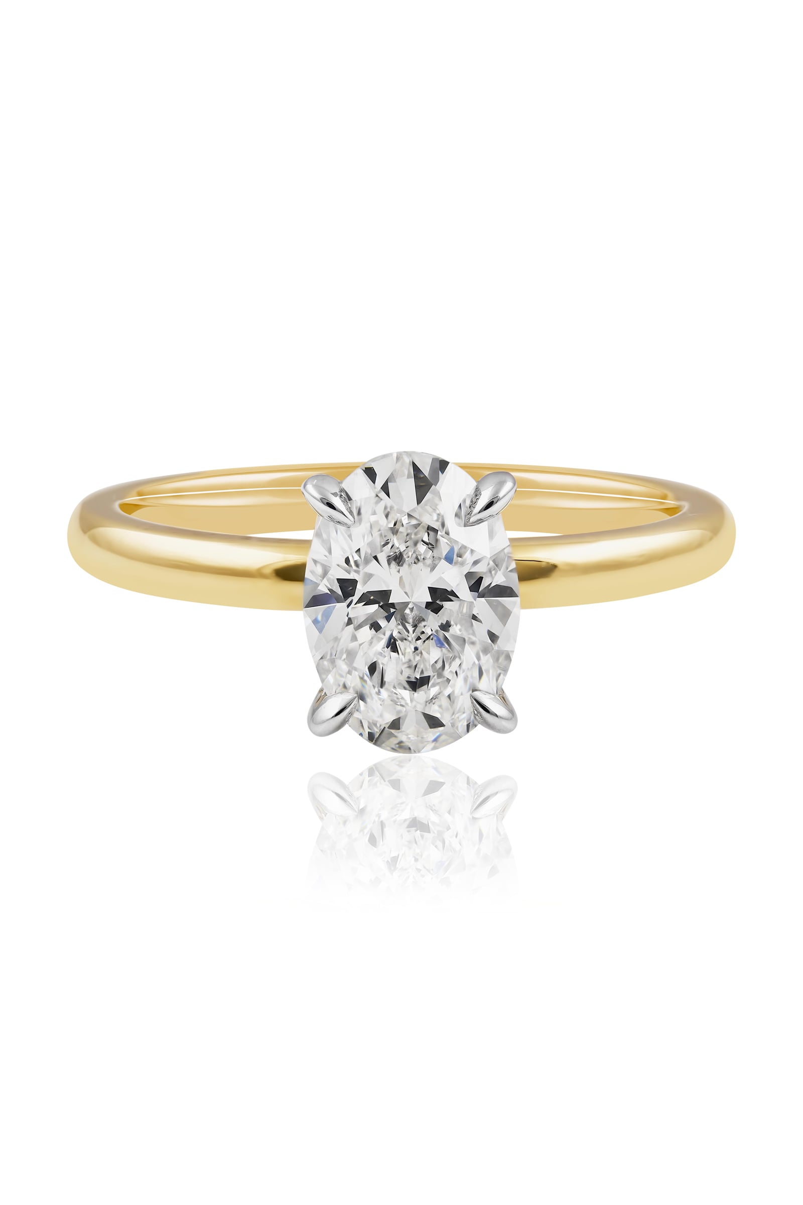 The Jacqueline Ring… 1.5 Carat Oval 4 Claw Solitaire Lab Created Diamond Ring. Part of The Madison Collection and exclusive to LeGassick Jewellery.