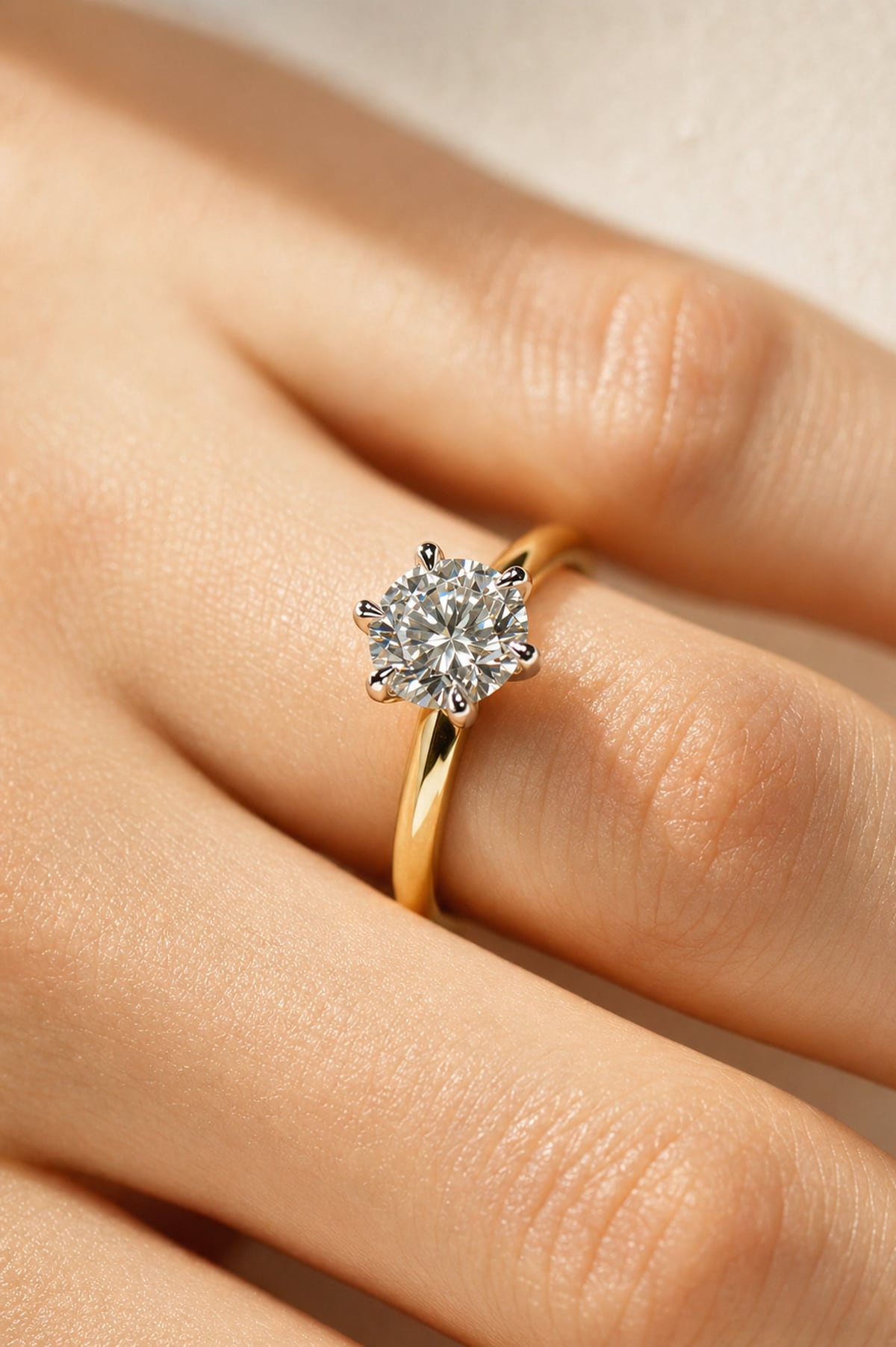 1.50 Carat Solitaire Diamond Engagement Ring from LeGassick Jewellery, Gold Coast, Australia.