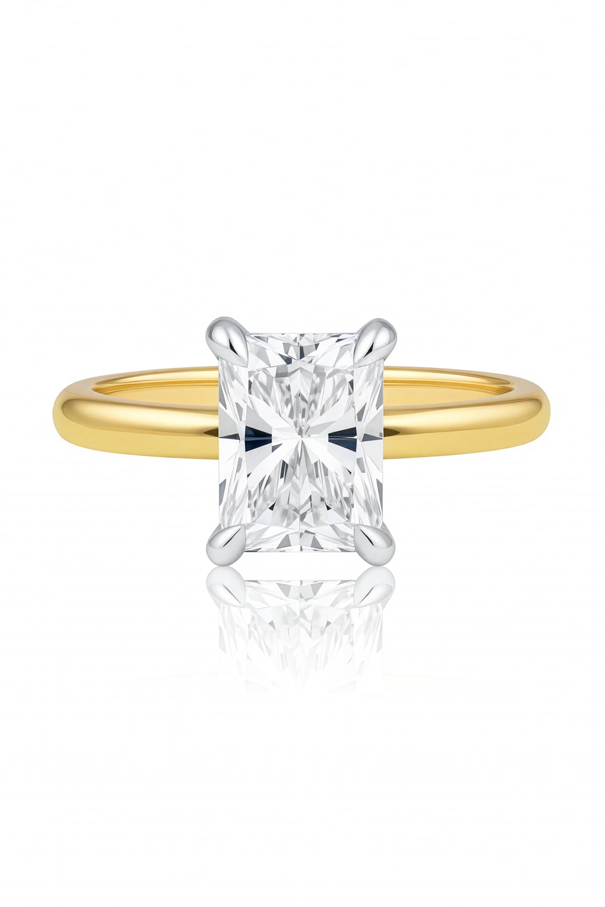 The Vera Ring… 1.50 Carat Radiant Cut Lab Created Diamond Solitaire Ring. Part of The Madison Collection and exclusive to LeGassick Jewellery.
