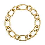 Italian Oval/Round Large Open Link Bracelet  from LeGassick Fine Jewellery, Gold Coast, Australia.